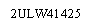 Text Box: 2ULW41425